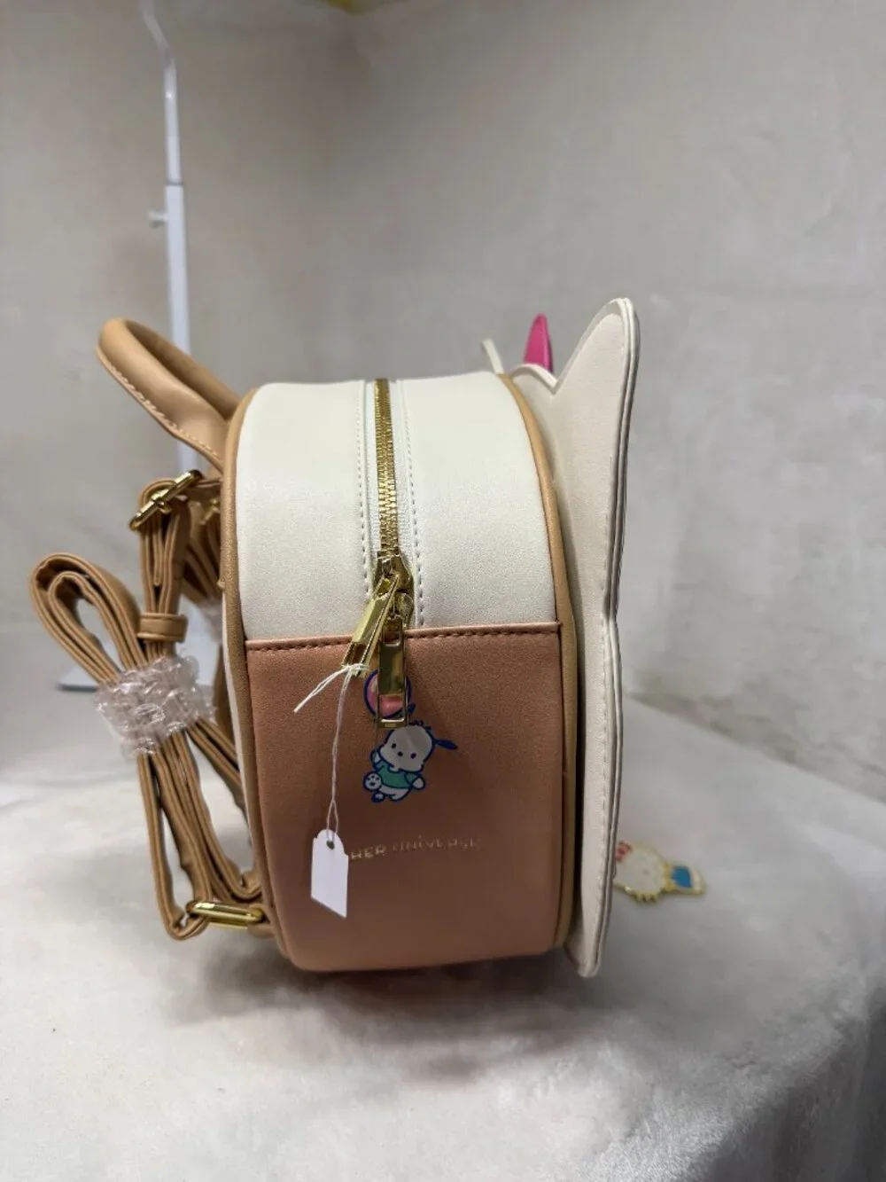 Hello Kitty Her Universe Backpack + Sanrio Charms + New Wallet + DIY Pen Bundle